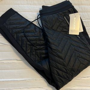 Athleta down jogger pants